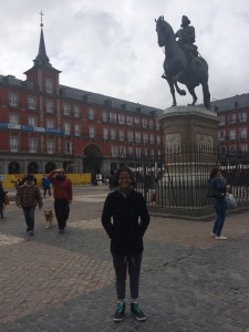 Me at the Plaza Mayor!